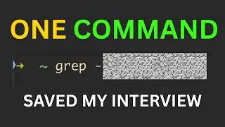 grep: A Command That Helped Me Pass a Technical Interview (and How I Still Use It Years Later)