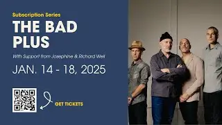 Victor Goines Interviews Reid Anderson of The Bad Plus at Jazz St. Louis