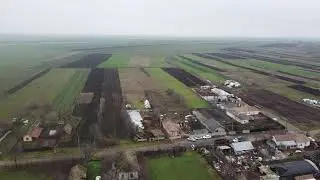 Comuna Giubega judetul Dolj vazuta din drona lui Ionut Bogdan Vasile!