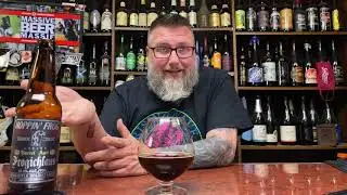 Massive Beer Review 3511 Hopping Frog Barrel Aged Frogichlaus Swiss-Style Holiday Lager Vintage 2019