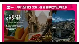 Vibe Panel v2.0.3 - Side scrolling Elementor pages in seconds!