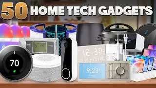 50 Home Tech Gadgets on Amazon for Home & Work
