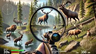 Jungle Deer Hunting 2021 - Animal Hunting Games | Wild Animals Games | Shooting Simulator Games