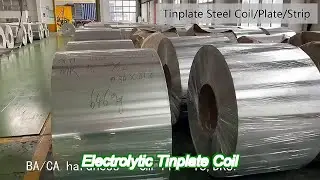 dr8 dr9 electrolytic tinplate coil food cans 0.15mm - 0.30mm tin plate coil
