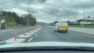 Driving from Bray to New Town Mount Kennedy County Wicklow #ireland #righthanddrive #roadtrip