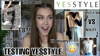 TESTING YESSTYLE! YESSTYLE TRY ON HAUL AUTUMN 2020!