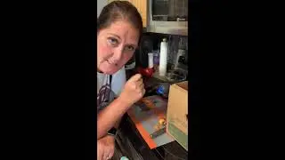 Peach Jam in the Pampered Chef Deluxe Cooking Blender