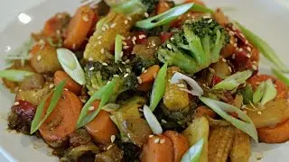 Frozen Vegetable Stir Fry you can Cook in 5 Minutes