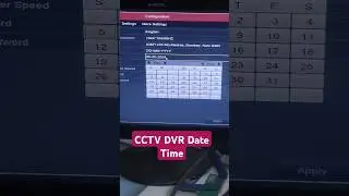 CCTV Date Time Set #shortsfeed #shortsviral #shortsyoutube #shorts #cctvcamera #finecomputers14
