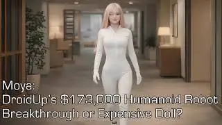 Moya: DroidUp&rsquo;s $173,000 Humanoid &ndash; Breakthrough or Expensive Doll? #robot #robotics #ai #aiethics