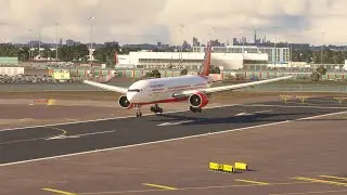 Crash Landing!! Air India Boeing 777-200 at Kennedy Airport