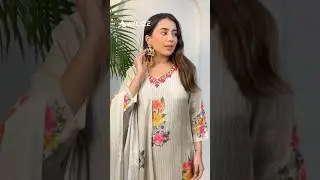Budget-Friendly Muslin Kurta Set 🌼 | Daily Wear Ethnic Look by Aylize #fashion #shorts #rakhi #suit