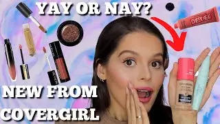 Covergirl Outlast Extreme Wear Foundation + Covergirl LASH BLAST CLEAN Mascara REVIEW | HIT OR MISS?