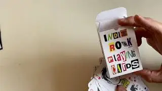 Indie Rock Playing Cards Unboxing Video