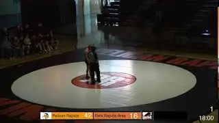 Pelican Rapids Versus Park Rapids Area Wrestling