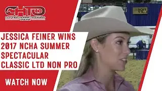 Jessica Feiner Wins 2017 NCHA Summer Spectacular Classic Ltd Non Pro