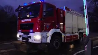 Kurz vor Saisonbeginn: Mehrere Gebäude im Freizeitpark Geiselwind stehen lichterloh in Flammen
