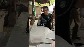 Watch How This Incredible Ice Sculpture is Created!