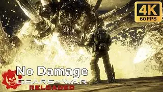 Gears of War Reloaded - Corpser No Damage Boss Fight 4K (Insane Difficulty)