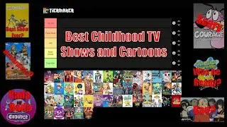 Ranking Best Childhood Cartoons