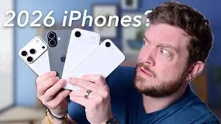 Сколько новых iPhone будет выпущено в 2026 году?!