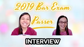 2019 BAR EXAM PASSER INTERVIEW | Retaking the bar, Working law student tips | Isai Rivera