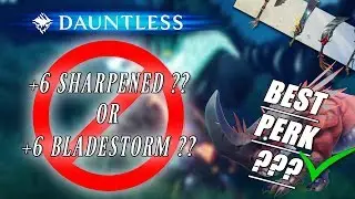 BEST PERK for Part Damage - Dauntless (3 Minute Vid)