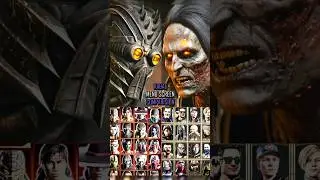 Kabal Character Selection in  Mk9 , Mk11 and Mk1 Khaos Reigns #mortalkombat1havik