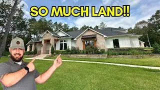 Affordable Luxury Home On ACREAGE In Houston TX | 2 to 10 Acres