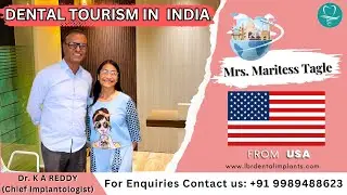 Affordable Dental Tourism in India || Immediate loading of Implants in One Visit || Patient Review
