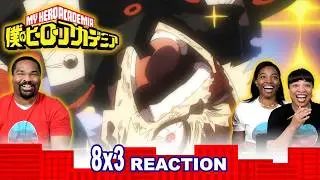 My Hero Academia 8x3 THE FINAL BOSS IS HERE!!! - GROUP REACTION!!!