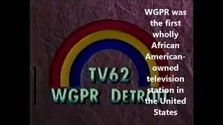 Black History Month:  WGPR first Black owned TV station