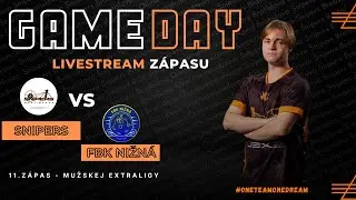 MEX: 11.kolo Snipers Bratislava vs. FBK Nižná
