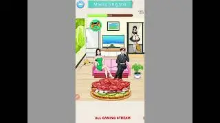 Crazy Brain Puzzle Level 52 | making a big mac Gameplay 