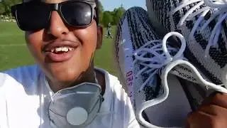 STEALING SOMEONE'S YEEZY'S