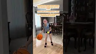 Challenge your focus and coordination with the Tennis Ball Between Legs drill! 🏀🎾
