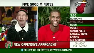 PTI: Five Good Minutes With Chris Bosh - HD Interview