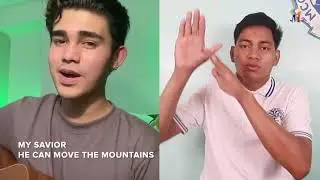 Mighty To Save by Inigo Pascual with Sign Language Interpreting from MCCID