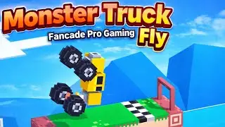 Monster Truck Fly 😱 | Epic Jump at Finish Line | Fancade Pro Gaming