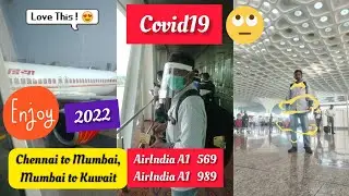 After Lockdown First time Chennai to Kuwait AirIndia Flight Review| AirIndia | சென்னை to குவைத்