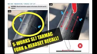 S-Works SL7 Tarmac Fork Recall