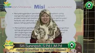 Visitasi Akreditasi TK tahfidzh Robbani || Ibu Siti Suningsih