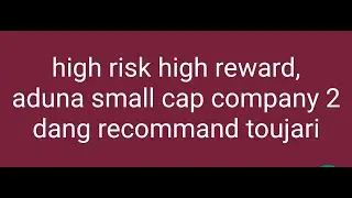 multibagger return pammadi high risk oiba small cap company dasu invest toubiyu