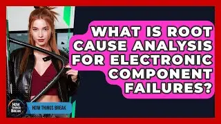 What Is Root Cause Analysis For Electronic Component Failures? - How Things Break
