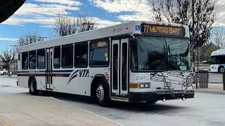 ⁴ᴷ⁶⁰ Screamer Part 2! Santa Clara VTA 2002 Gillig Low Floor 40' #2049 on Route 77
