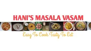Hani's Masala Vasam trailer