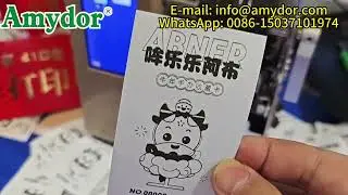 High Quality Clothing and Garment Hang Tags Printer Clothes Wash Care Label Printer