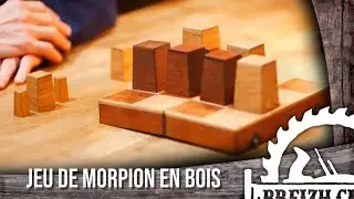 JEU DE MORPION EN BOIS