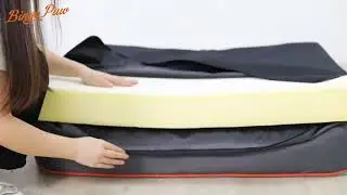 Large Dog Bed Soft Comfortable Anti Allergy Warm Fleece Removable
