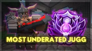 DESTROYING RANKED on MOBILE with the MOST UNDERRATED JUGG KIT! (Roblox Bedwars)